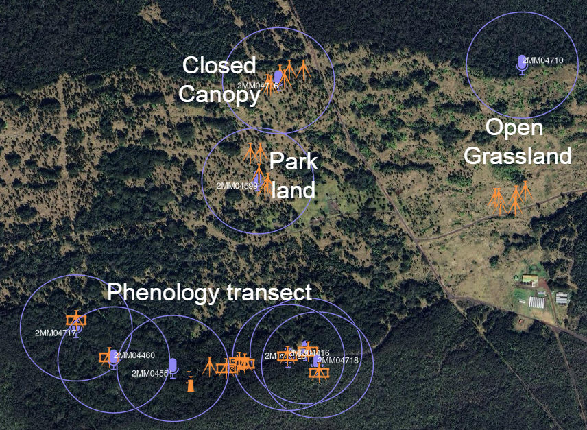 Recorder Placement Map