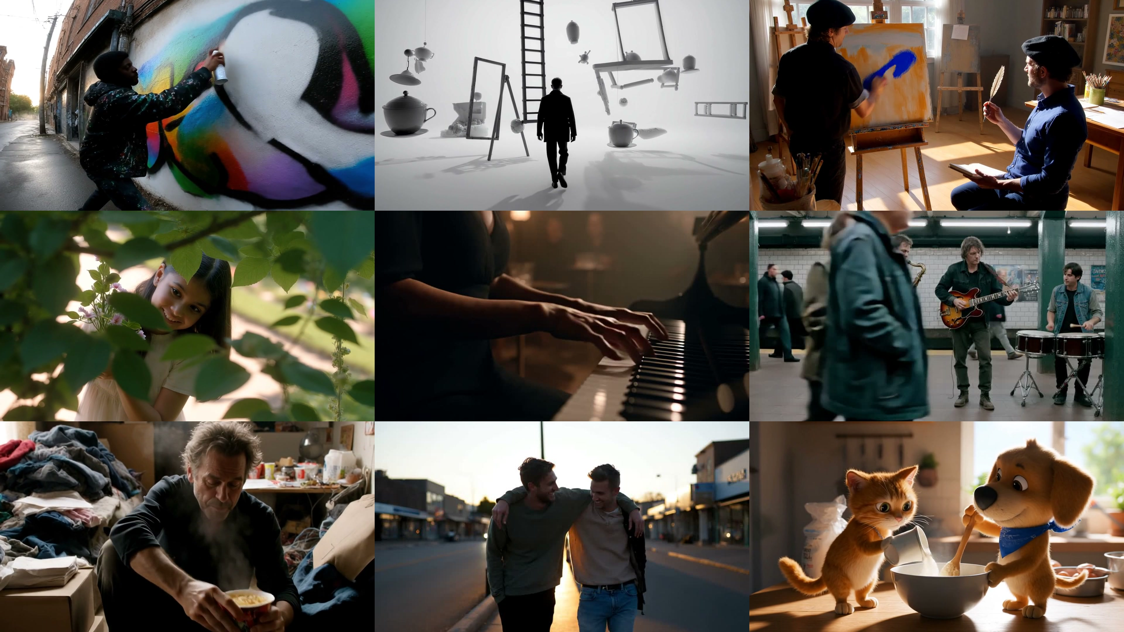 JoyAI-Echo generated video gallery